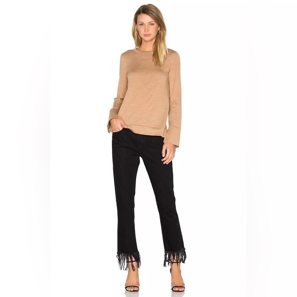 3x1 NYC Frayed Hem Relaxed Jeans - Picture 3 of 11